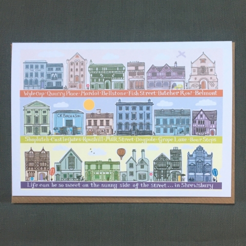 Shrewsbury Card  SOLD OUT