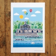 Shrewsbury Art Print