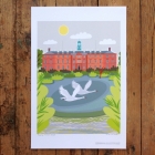 Shrewsbury Art Print